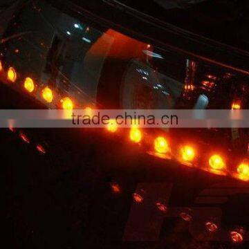 Dual Color Flexible 12V Headlight Led Strip White as Drl Lights Yellow as Turning Lights photo-1