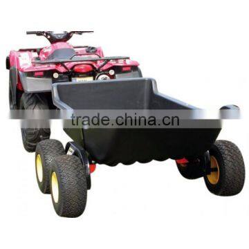 Small Strong Box Utility Trailer with 4 Wheels for Sale