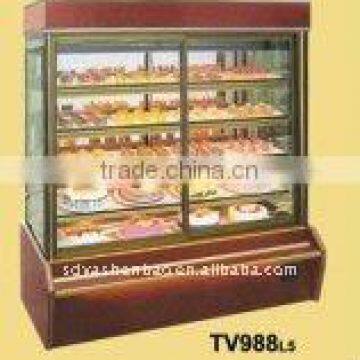 Bakery Display Fridge/Refrigerated Display Cabinet With Glass Door