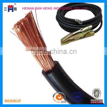Rubber Sheathed Copper Black Welding Cable photo-4