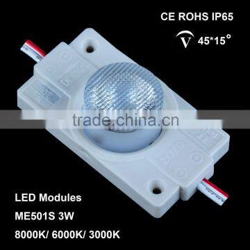 High power led module 3W advertising module led sign module led edge lit ABS injection module for light box