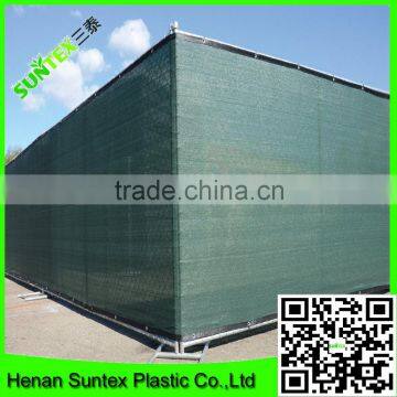 Customized Printed Privacy Screen HDPE Black/green Fencing Shade Cloth/ Balcony Screen /plastic Privacy Wind Screen Fence Quality Choice