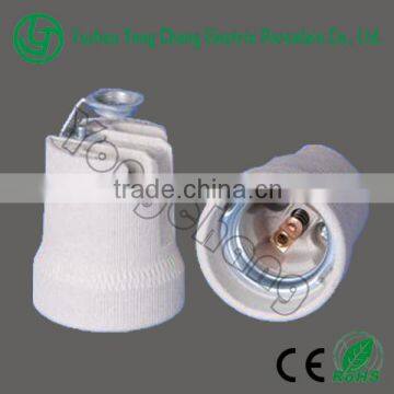 ceramic screw lampholder e27f519