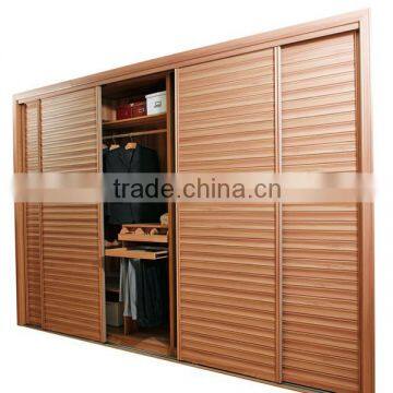 OPPEIN Bedroom Luxurious wooden Dress modern wardrobe
