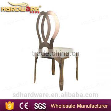 Hotel Commercial Stainless Steel Banquet Chairs,commercial Gold Chairs photo-3