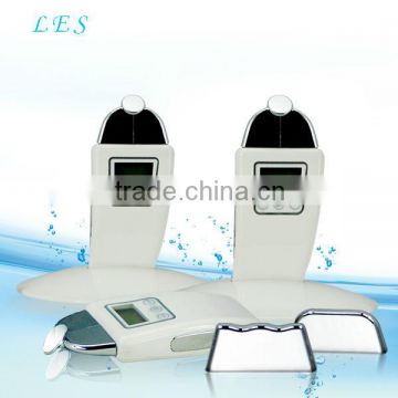 Small galvanic beauty machine with 3 optional heads LCD display