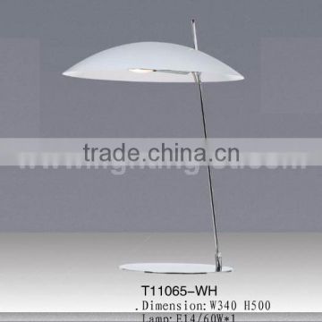 Modern white table lighting/Hotel table lamps T11065-WH