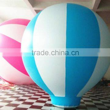 Inflatable helium hotair shape PVC balloon for party, hotair shape balloon for decoration
