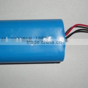 icr18650 battery 7.4v 2000mah