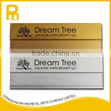 Aluminum name tag in best selling and engraving namebadges