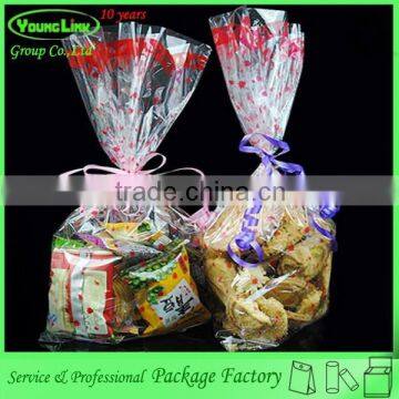 Cheap clear opp food packaging bag for cracker