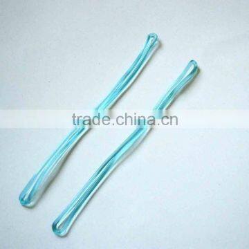 on sale transparent blue pvc loop (M-LP032)