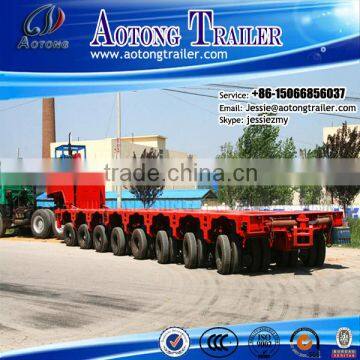 Multi-axis Hydraulic axle cargo truck trailer / modular trailer