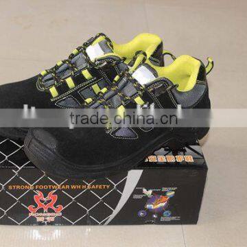 Low cut cheap safety shoes, suede leather, PU injection, industrial safety shoes, MTW-2003