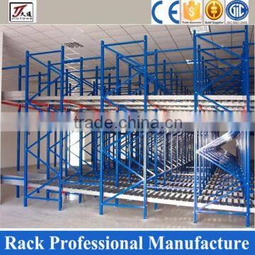 heavy duty gravity pallet carton flow racking