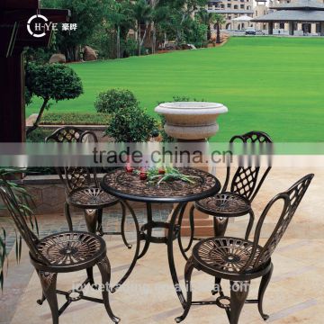 garden use cast aluminum patio furniture for US Market