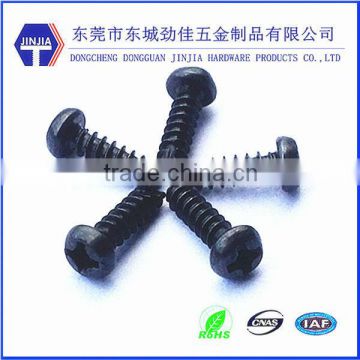 black lock screw nylok screws