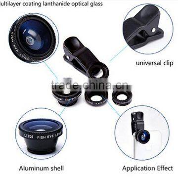 Wholesale Universal Clip-on 0.4x Super Wide Angle Phone Lens for IPhone Ipad Samsung Mobile Phone Camera Lens photo-4
