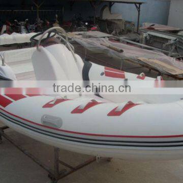 High Quality PVC Material and CE Certification Rigid Hull Fiberglass High Speed Inflatable Boat Quality Choice photo-3