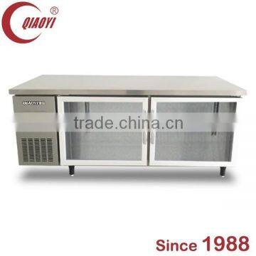 QIAOYI C Glass door undercounter Refrigerator