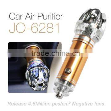 2016 New Innovative Products 2016 ( Ionic Car Air Purifier JO-6281)