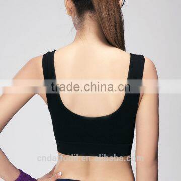 Custom sexy seamless lace crop tank top for women