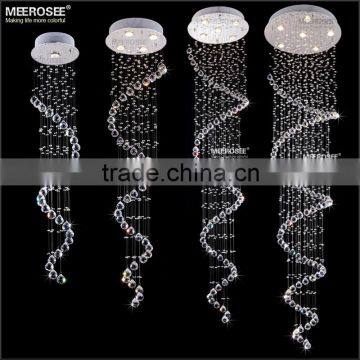 China Supplier Decorative Long Ceiling Lihgt Modern Lighting Crystal for Staircase MD2365 photo-5