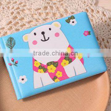 Plastic Gift Lovely Flower Print Card Holder With High Quality photo-4