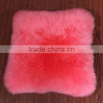 2016 New Long Wool animal rex rabbit Fur Pillow back seat cushion sheepskin chair sofa floor