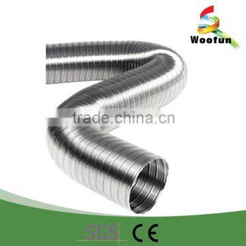 Ventilation semi rigid aluminum flexible duct