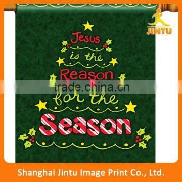 Santa Stop Here Flag | Christmas Flag | Santa Flags (JTAMY-2015110510) photo-4