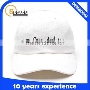 Custom Short Brim Baseball Cap Wholesale Flat Embroidered Caps And Hats