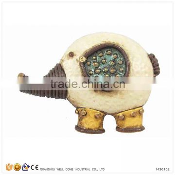 Animal Magnet Metal Elephant Statues