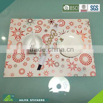 hot selling eco-friendly customize decorative christmas placemats