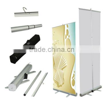 Telescoping Height adjustable roll up banner