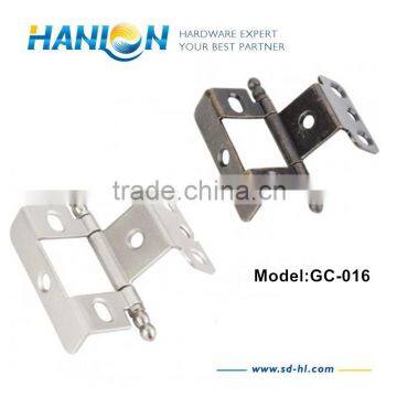 3/4" Frame x 3/4" Door Flush Hinge 1/2'' overlay inset Door Hinge