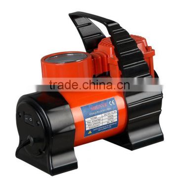 portable 12V car air compressor, metal car air compressor