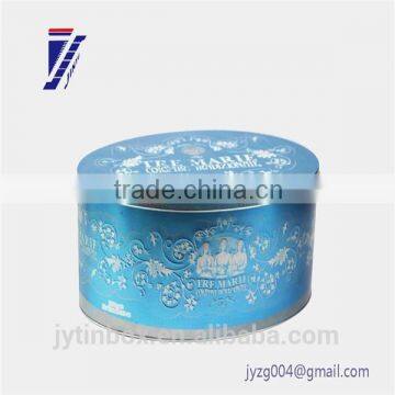 2015 new large oval shape cake tin can