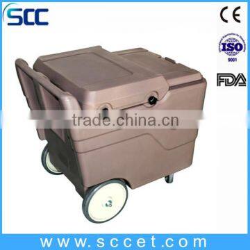 SB1-C110 ice cooler cart, ice storage cart, dry ice cart