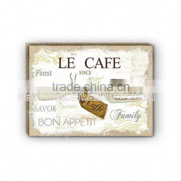 Comfortable Design Retro Letter Plaque Wall Decor Canvas Art Excel Directional Sign photo-2