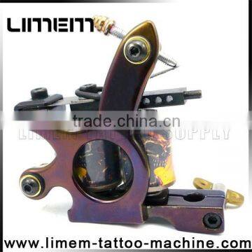 newest handmade brass tattoo machine, liner and shader tattoo gun