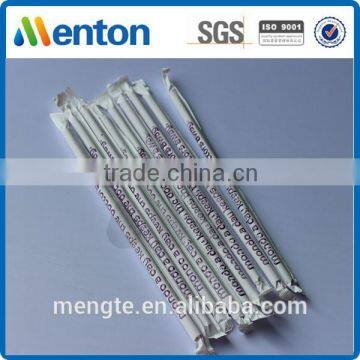 logo printed on paper plastic cool drinking straw