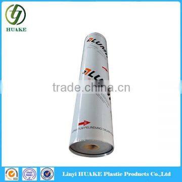 High Quality PE pallet shrink wrap Black and White Protective Film