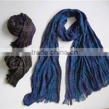 Multifunction printed voile fashion colorful accessory scarf