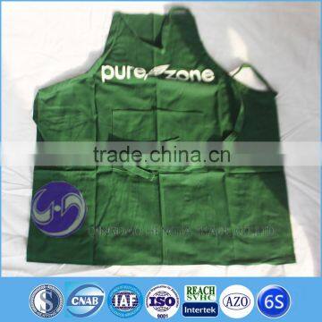 wholesale custom logo printed cotton design kitchen apron