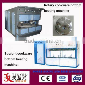 aluminum automatic cookware bottom heating equipment