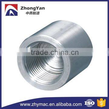 Metal threaded tube end caps, Female threaded end cap