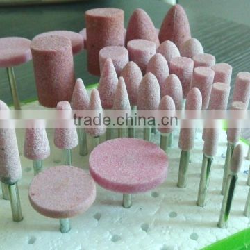 3mm shank pink mounted stones