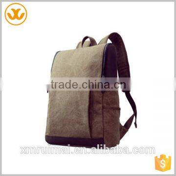 Outdoor bicycle mens fashion canvas convertible backpack school