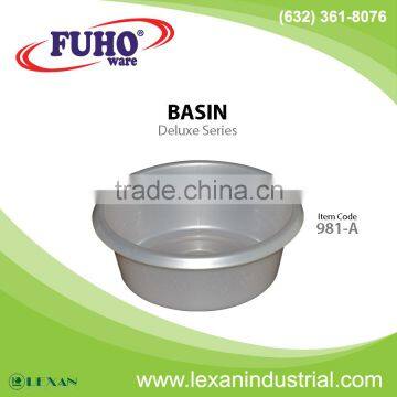 981-A - 10" Fuho Plastic Basins with design (Philippines)